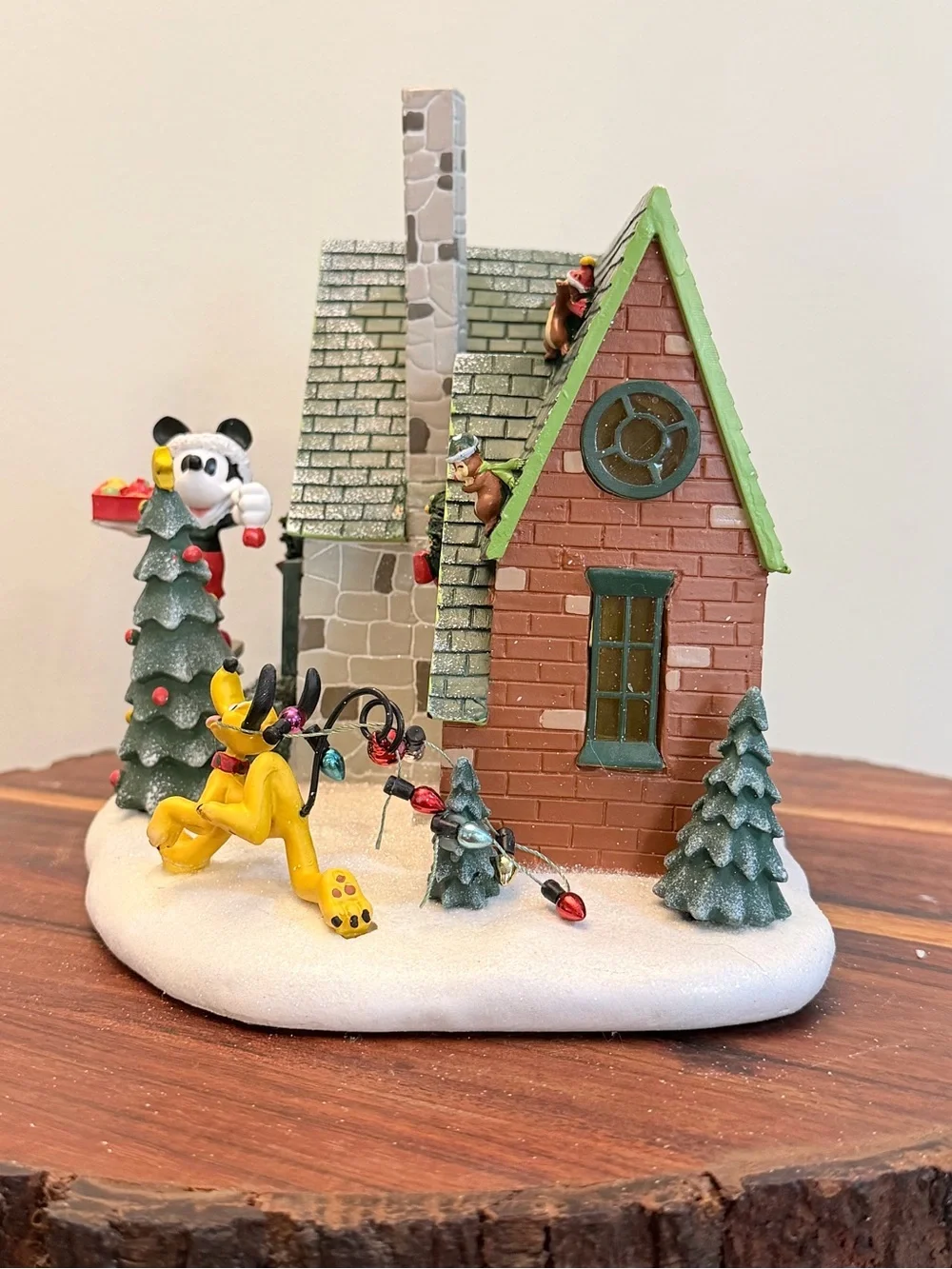 Disney St Nicholas Square Mickey’s Holiday Home Lighted Christmas Village 2022